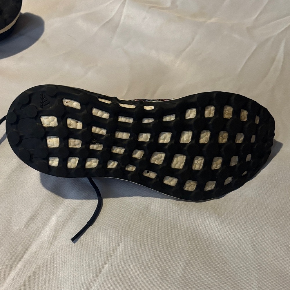 adidas Black Multicolor Athletic Shoes - Picture 3 of 4